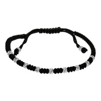 Geflochten Armband mit 585er Weißg gallery