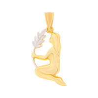 585er Gelbgold Anhänger Sternzeichen 14K 3