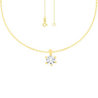 585er Gelbgold Collierkette Soli gallery 35_2nd