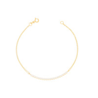 585er Gelbgold Damen Armband Zirkonia Tennisarmband 3