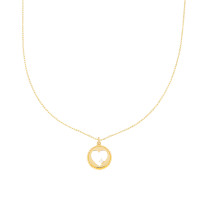 585er Gelbgold Collierkette mit Ausschni gallery