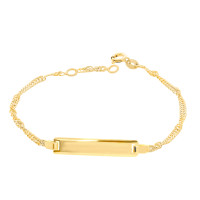 585 Gelbgold ID Armband Singapur gallery 13_2nd