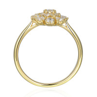 585er Gelbgold Ring Fashion Bl&u gallery 19_2nd
