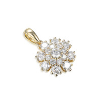 585er Gelbgold Anhänger Fashion Bl& gallery