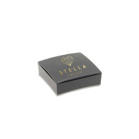 585er Gelbgold Collierkette Solitaire mit synth. Rubin 4er K