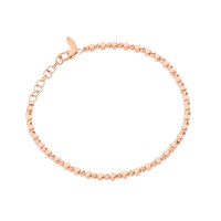 585er Rotgold Armband Ankerkette mit dia gallery