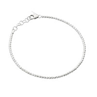 585er Weissgold Armband Ankerkette mit d gallery