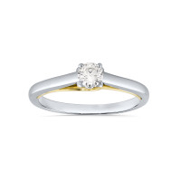 585er Bicolor Gold Verlobungsring Labor  gallery