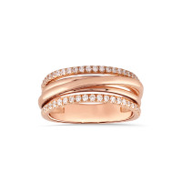 585er Gold Peach Ring Fashion Diamant ca gallery