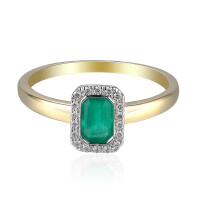 585er Gold Damenring mit Octagon gallery 9_2nd