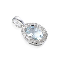 585er Weissgold Anhänger m. gallery 19_2nd